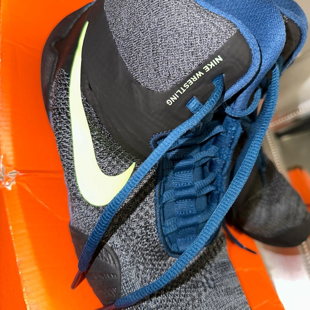 Nike wrestling shoes. YOUTH size 9.5
